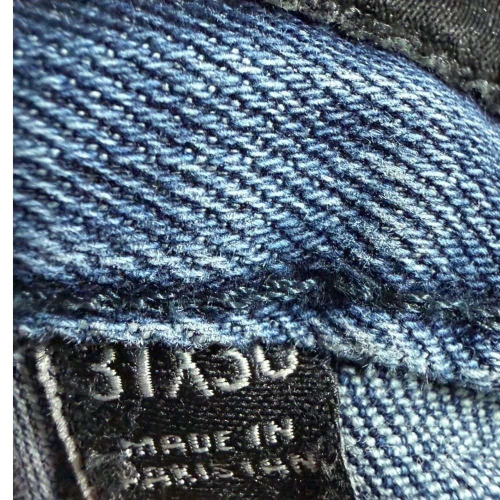 Banana Republic Men's Slim Full Zip Jeans size 31X30 Blue